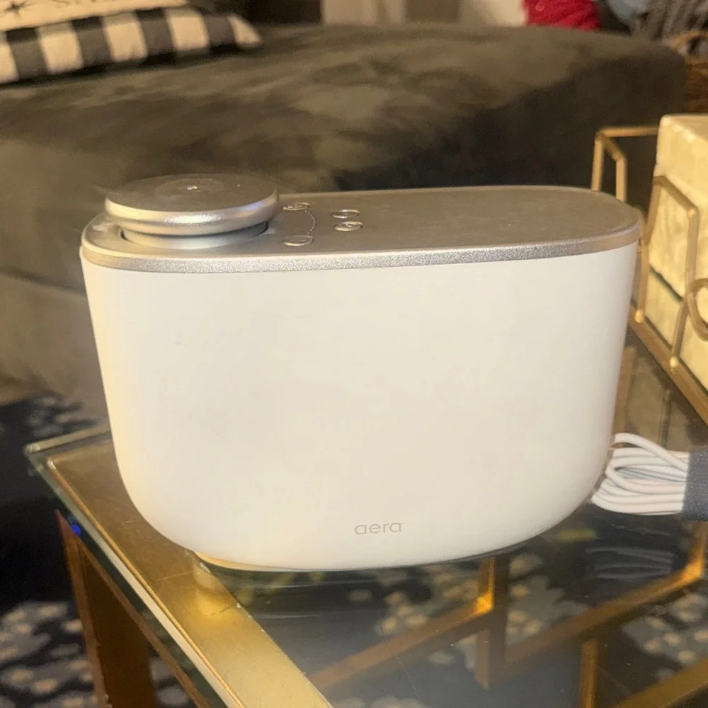 White and Silver Scent Diffuser